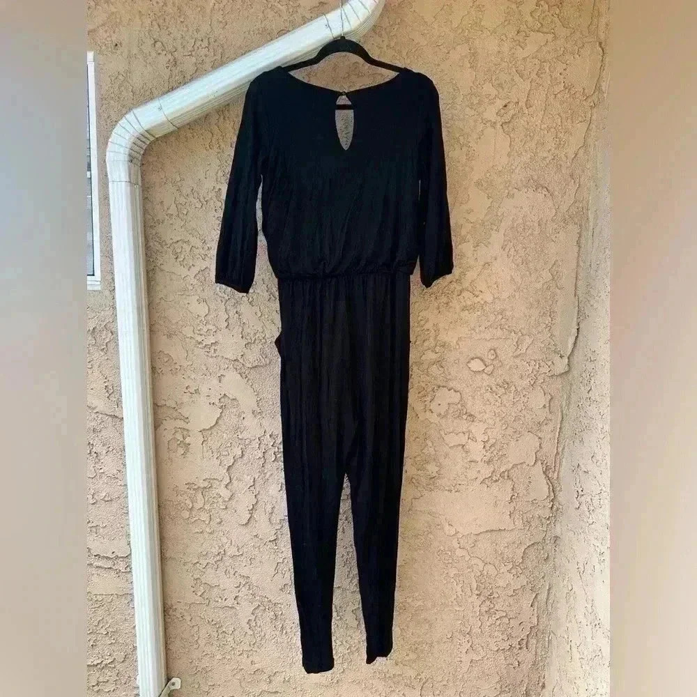 American Rag Jumpsuit Black Medium - Picture 8 of 10